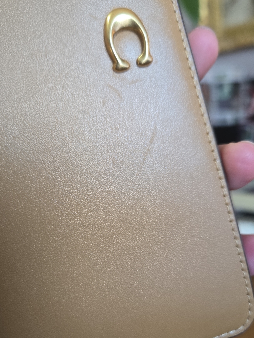 Coach Essential Skinny Wallet In Honey Brown - Picture 9 of 11